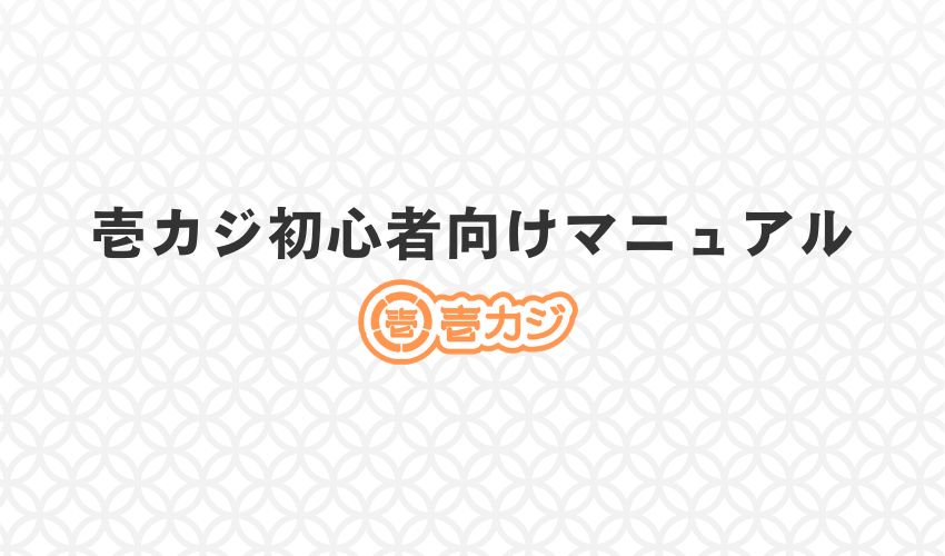 壱カジ初心者向けガイド見出し画像